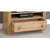 Torino Solid Oak Furniture TV Unit